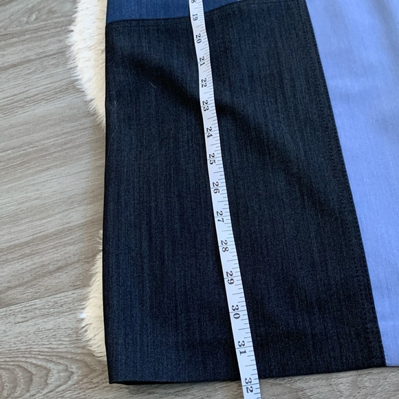 New with Tags Calvin Klein Blue Colour Block Sheath Dress Size 8P - Picture 16 of 17